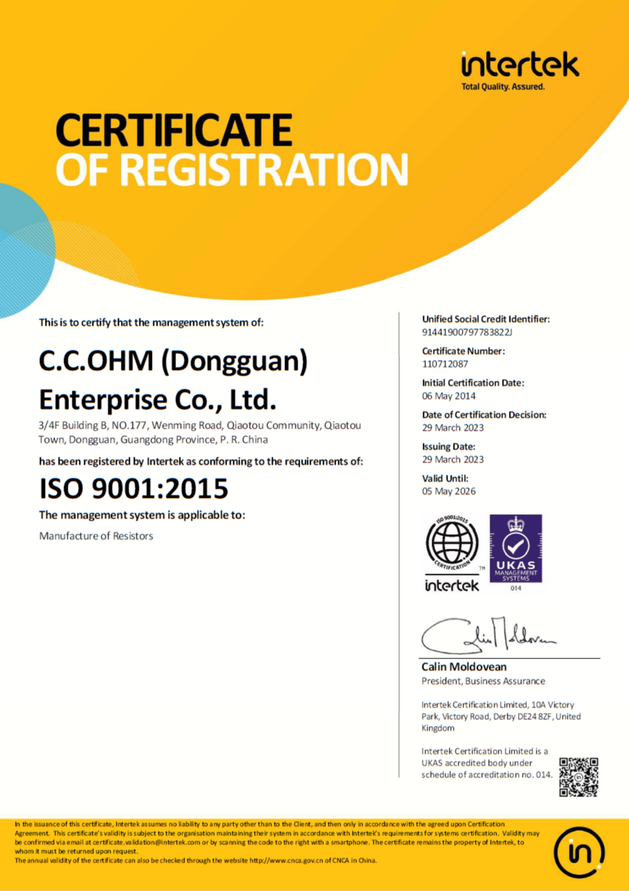ABOUT US Certificate